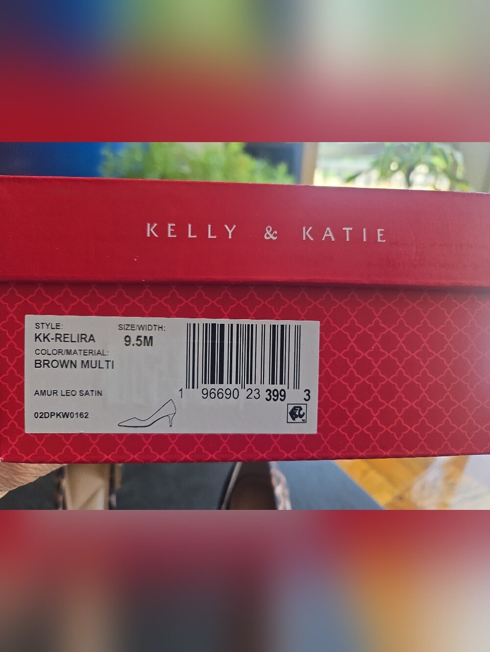 Kelly & Katie Relira Leopard Satin D’Orsay Pumps 9.5M - Picture 2 of 10